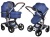 Коляска трансформер Aimile Original (New Silver) 608L (Синий)