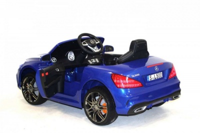 Детский электромобиль Mercedes-Benz SL500 синий