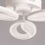 Люстра (пульт) Мадлен 60W LED  220 V (424018003)