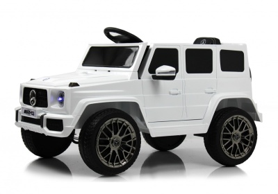 Детский электромобиль Mercedes-AMG G63 (G222GG) белый