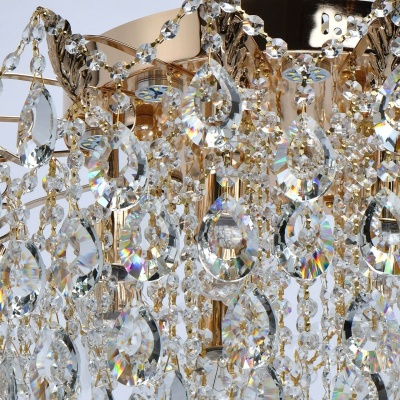 Люстра (пульт) Бриз 8*60W E27+8*3W LED 220 V (111010216)