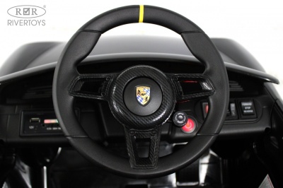 Детский электромобиль Porsche 911 RUF (A444AA) черный