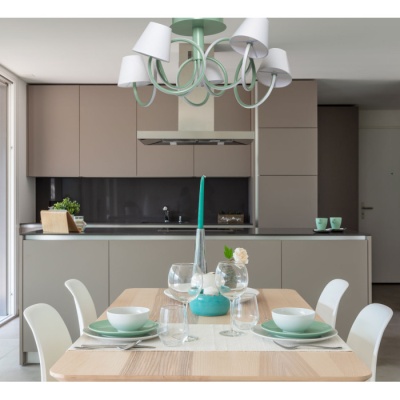 Люстра Аэлита 5*9,6W LED 220 V (480013105)