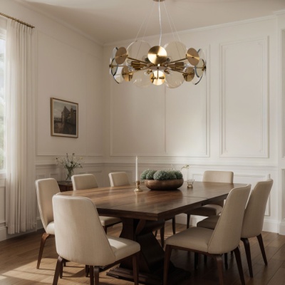 Люстра Илоника 8*40W E14 220V (451013108)