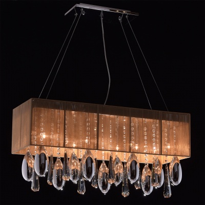 Люстра (пульт) Жаклин 10*2.5W G4 LED 220 V (465015510)