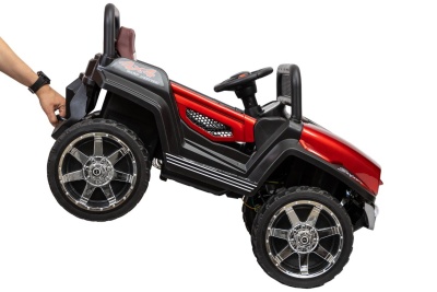 Электромобиль Багги Unimog Small 4x4 (красный краска)