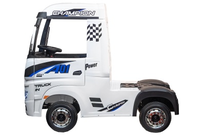 Электромобиль Грузовик Mercedes-Benz Truck 4x4 (белый)