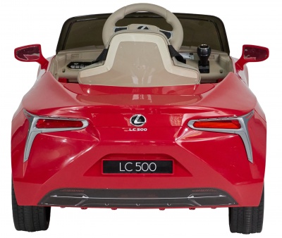 Детский электромобиль (2020) LEXUS S2110 (12V, колесо EVA, экокожа) Красный