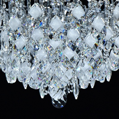 Люстра (пульт) Бриз 8*60W E27+8*3W LED 220 V (111010516)