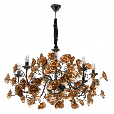 Люстра Розенхейм 8*60W E14 220 V (615011708)