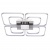 Люстра Аурих 4*15W+4*7.5W LED 220 V (496013108) Люстра Аурих 4*15W+4*7.5W LED 220 V (496013108)