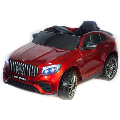 Электромобиль Mercedes-Benz AMG GLC63 Coupe 4x4 (красный краска)