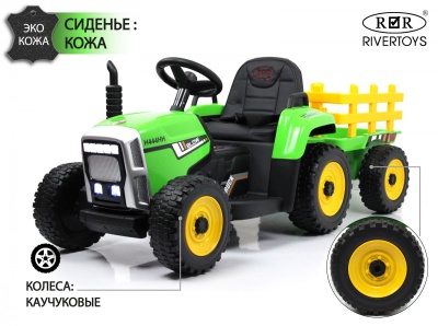 Детский электромобиль H444HH зеленый