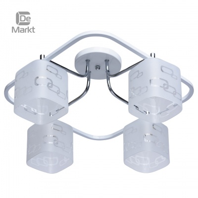 Люстра Тетро 4*60W E14 220V (673010304)