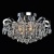 Люстра (пульт) Бриз 4*60W E27+12*8W LED 220 V (464019916) Люстра (пульт) Бриз 4*60W E27+12*8W LED 220 V (464019916)