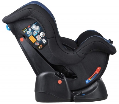 Автокресло детское Farfello GE-B (чёрно-голубой)