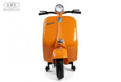 Детский электроскутер VESPA (M888MM) оранжевый