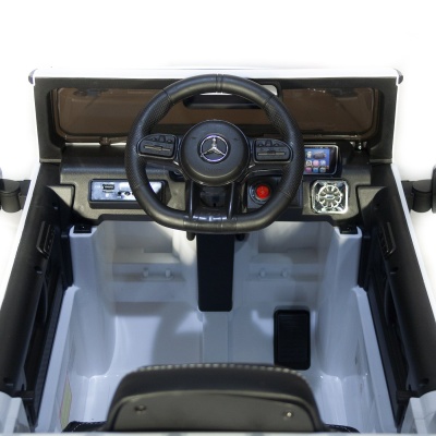 Электромобиль Mercedes-Benz G63 AMG BBH-0002 (белый)
