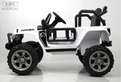 Детский электромобиль T222TT 4WD белый