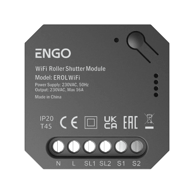 WIFI Реле 2-х канальное ENGO (EROL-WIFI)