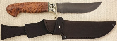 Нож булатный ручной работы Ножемир Limited ОРЛАН (4085)BULAT