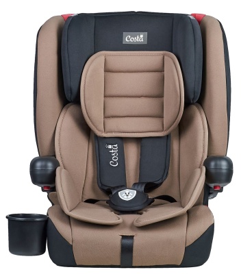 Автокресло детское KBH305 ISOFIT (Светлобежевое-черное lightbiege/black, KBH305LBB)