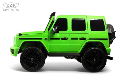 Детский электромобиль Mercedes Benz G63 Y777YY зеленый матовый