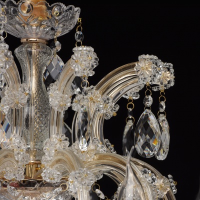 Люстра Одетта 10*60W Е14 220V (405010810)