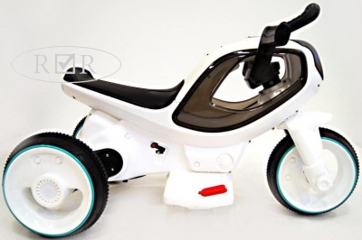 Детский электромотоцикл HC-1388 белый