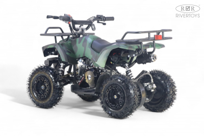 Детский квадроцикл TIGER зеленый камуфляж