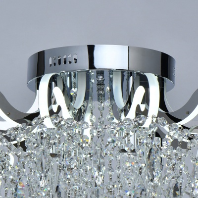 Люстра (пульт) Бриз 4*60W E27+12*8W LED 220 V (464019916)