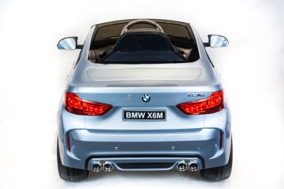 Электромобиль BMW X6M mini JJ2199 (серебро краска)