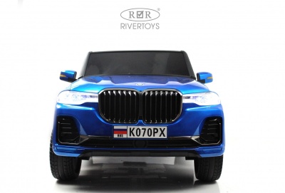 Детский электромобиль K070PX синий глянец