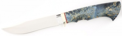 Нож Elmax ручной работы порошковая сталь Uddeholm Элмакс Ножемир Limited ГЕПАРД (4108)ELMAX