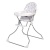 Стульчик для кормления Polini kids 152 (Звезды, белый-серый, 0002218-14)