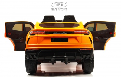 Детский электромобиль Lamborghini Urus (E777EE) оранжевый