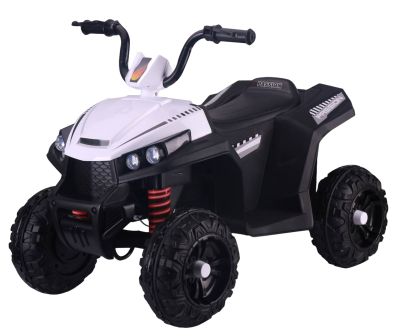 Квадроцикл Детский электромобиль S601 (12V, колесо пластик) (Белый)