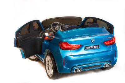 Электромобиль BMW X6M mini JJ2168 (синий краска)