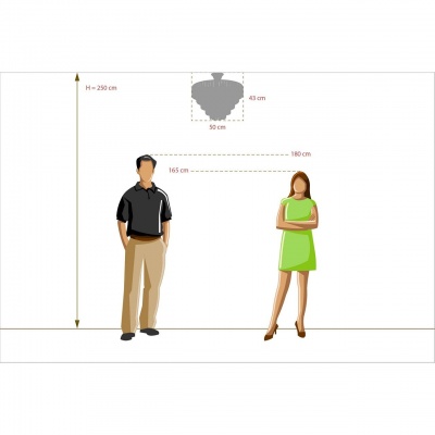 Люстра Аделард 5*60W E14 220 V (642010705)