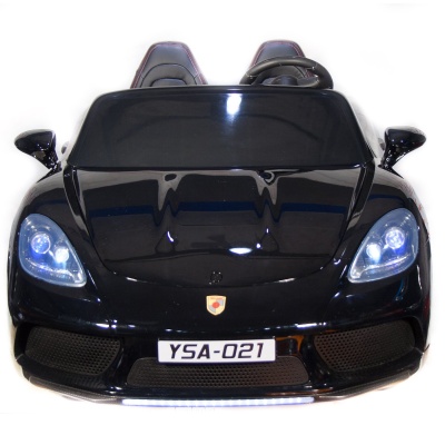 Электромобиль Porsche Cayman 24V (чёрный краска)