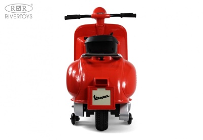 Детский электроскутер VESPA (M888MM) красный