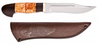 Нож ручной работы Ножемир Россия из нержавеющей стали 65Х13 КОМБАТ (2961)н