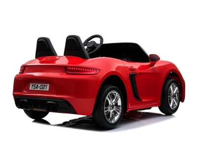 Электромобиль Porsche Cayman 24V (красный краска)