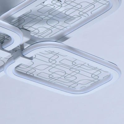 Люстра (пульт) Мадлен 116W LED 220 V (424010604)