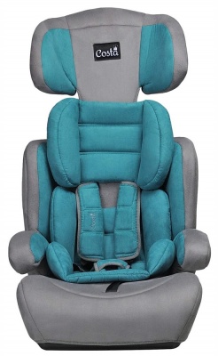 Автокресло детское CS-003 (Изумрудно-зеленый велюр)