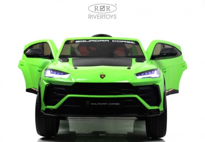 Детский электромобиль Lamborghini Urus (E777EE) зеленый