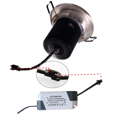 Светильник Круз 1*7W LED 220 V (637013901)