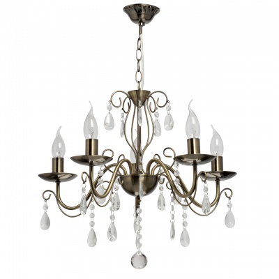 Люстра Аврора 5*60W E14 220 V (371015505)