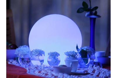 Настольная лампа (пульт+зарядный кабель USB)  Арлон 0.6W LED 5V IP44 (812030901)