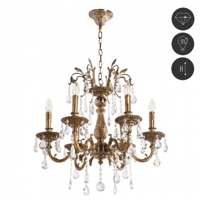 Люстра Свеча 6*60W E14 220 V (301013506)